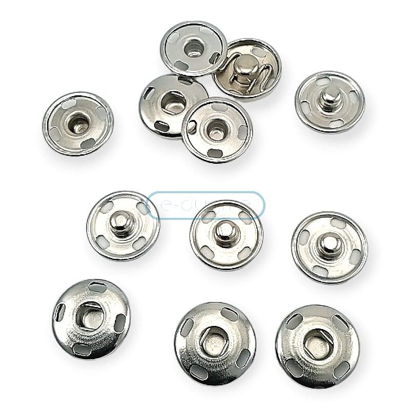 15 Mm Sew On Snap Button 24 L 5 8 Stainless E Buttons