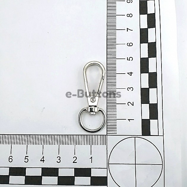 Almond Hook 13,5 mm Parrot Hook - Spring Swivel Hook A 547