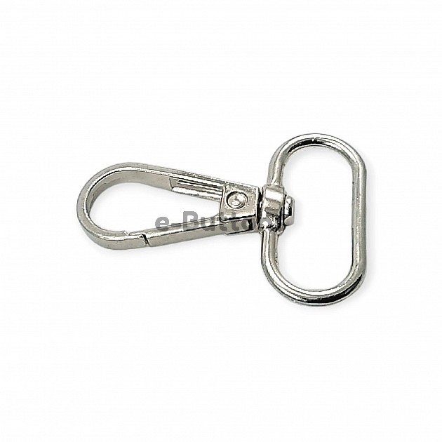 Parrot Hook 25 mm Almond Hook - Spring Swivel Hook A 549