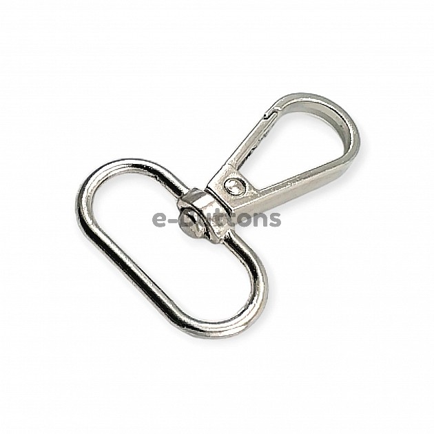 Parrot Hook 25 mm Almond Hook - Spring Swivel Hook A 549