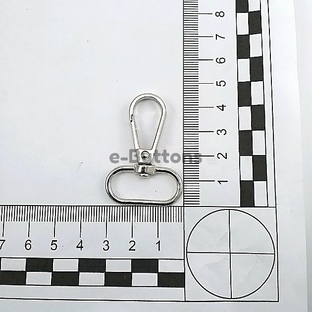 Parrot Hook 25 mm Almond Hook - Spring Swivel Hook A 549