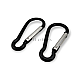 Aluminum Carabiner 4 cm D Shaped Buckle Key Chain Clip Camping D-ring Carabiners A 565