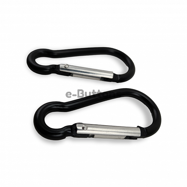 Aluminum Carabiner 4 cm D Shaped Buckle Key Chain Clip Camping D-ring Carabiners A 565