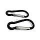 Aluminum Carabiner 4 cm D Shaped Buckle Key Chain Clip Camping D-ring Carabiners A 565