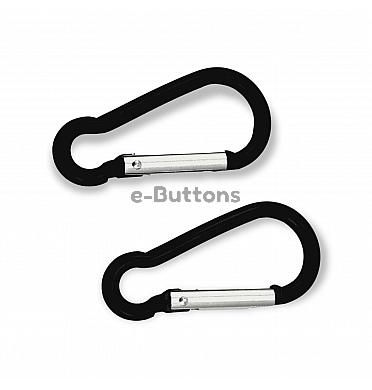 Aluminum camping Carabiner Clip Durable Spring Snap Hook Key Chain Buckle  Clips