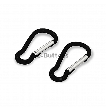 ▷ Carabiner - Snaps Hook Buckles - Aluminum Carabiner 5,5 cm Key
