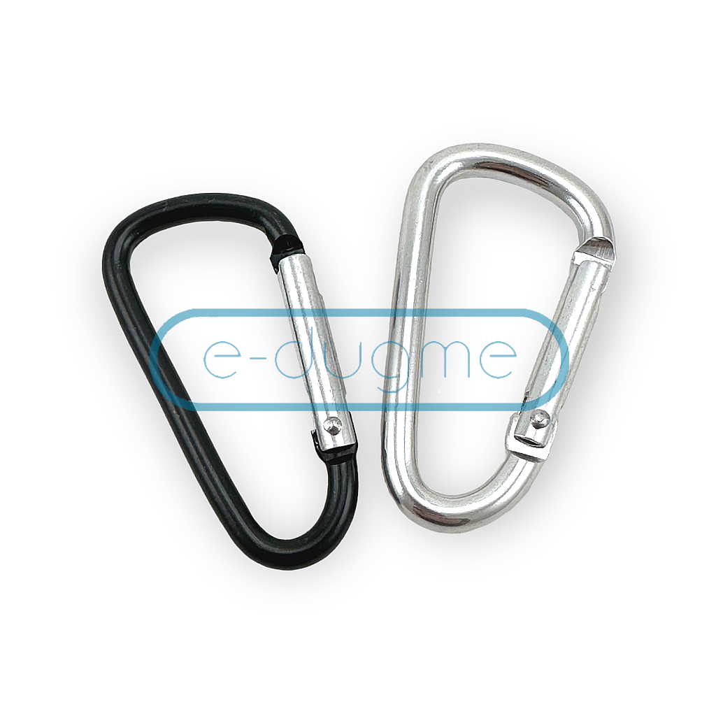 ▷ Carabiner - Snaps Hook Buckles - D-ring Carabiners 4.5 cm