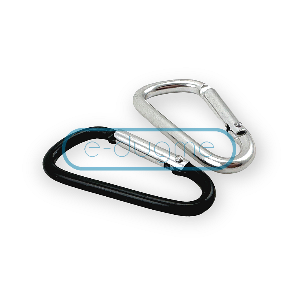 ▷ Carabiner - Snaps Hook Buckles - D-ring Carabiners 4.5 cm