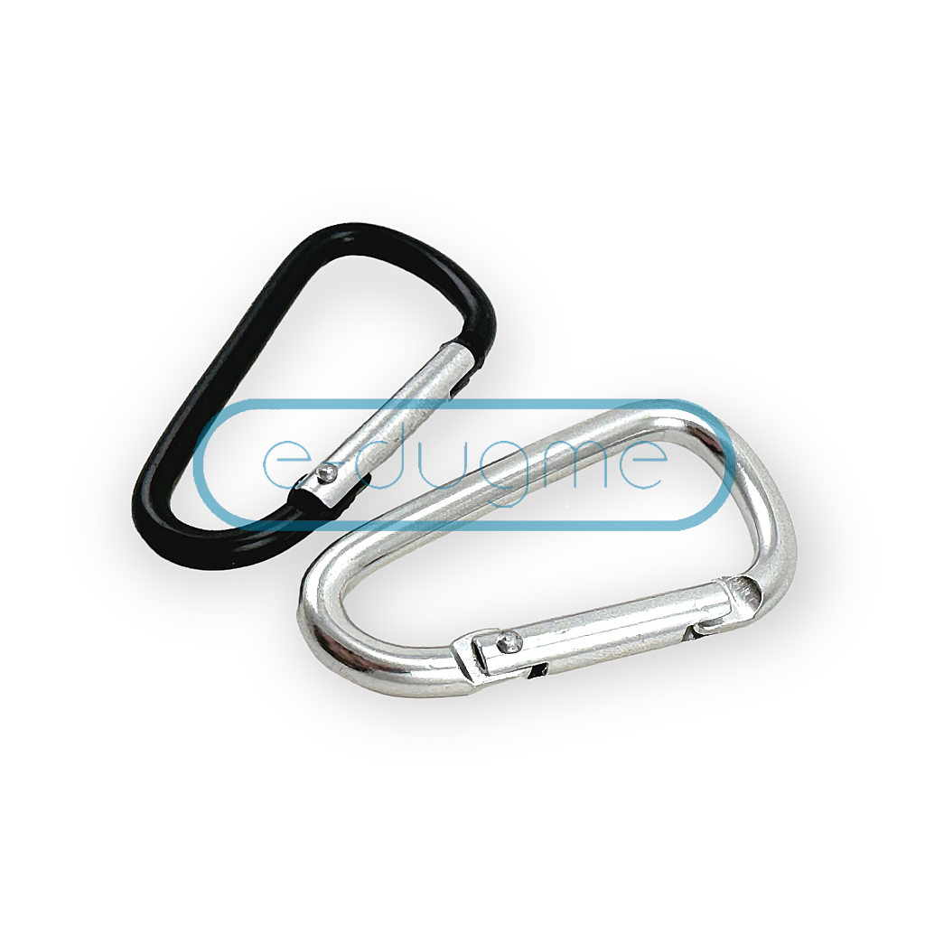 ▷ Carabiner - Snaps Hook Buckles - D-ring Carabiners 4.5 cm