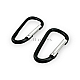 Aluminum Carabiner 5 cm D Shaped Buckle Key Chain Clip Camping D-ring Carabiners A 570