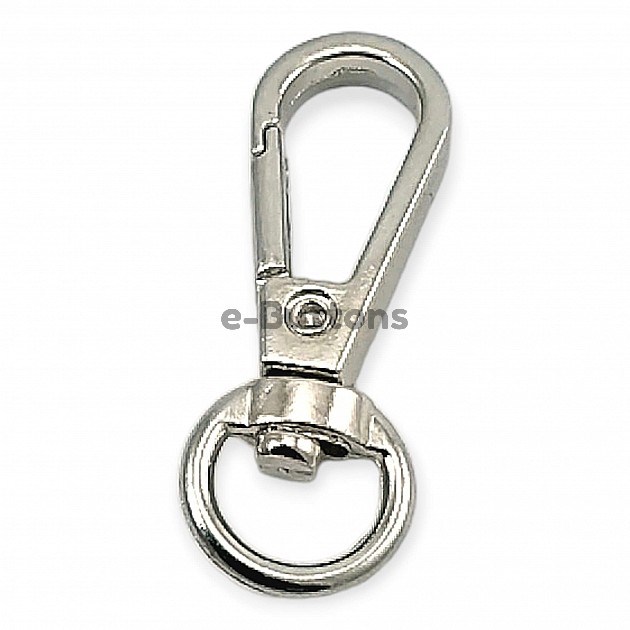 Parrot Hook 10 mm Almond Hook - Spring Swivel Hook A 579