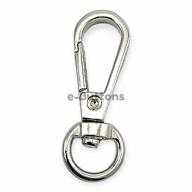 Parrot Hook 10 mm Almond Hook - Spring Swivel Hook A 579