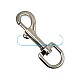 Leash Hook 20 mm Sailor Hook - Spring Swivel Hook A 589