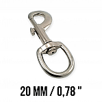 Sailor Hook 21 mm Leash Hook - Spring Swivel Hook A 590