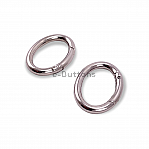 Oval Yaylı Halka 3 cm Elips Şekil Metal Yaylı Çanta Halkası A 468