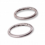 Oval Spring Ring 4 cm Ellipse Shape Metal Spring Bag Ring A 469