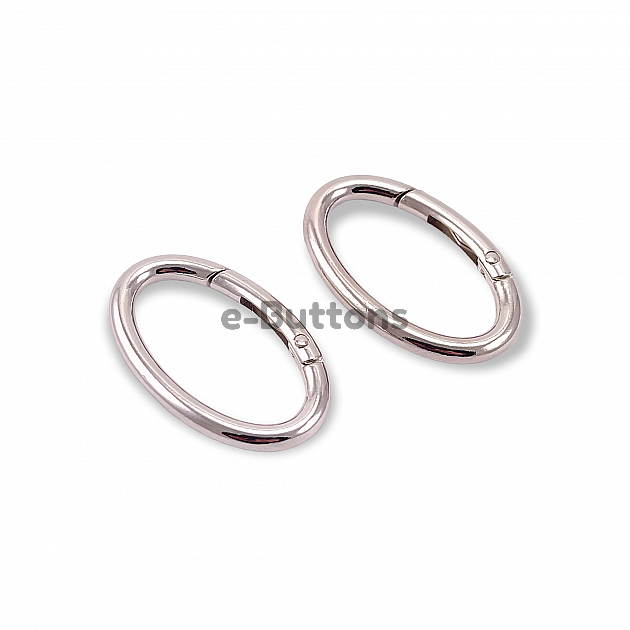 Oval Spring Ring 4 cm Ellipse Shape Metal Spring Bag Ring A 469