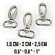 Snap Hook - Scorpion Model 1.5cm - 2cm - 2.5cm Small Size AL004010