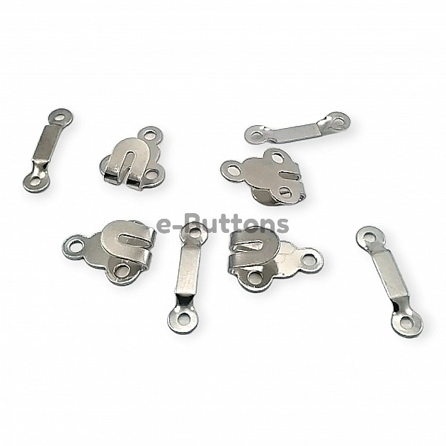 Trouser and Skirt Hook Sewing Set of 2 Brass 500 Pieces Small Size Ak000108PR