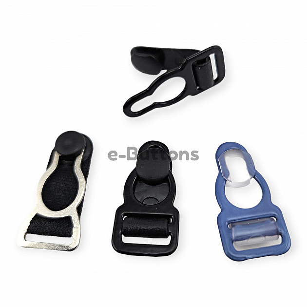 10 mm Garter Buckle Metal BS0001