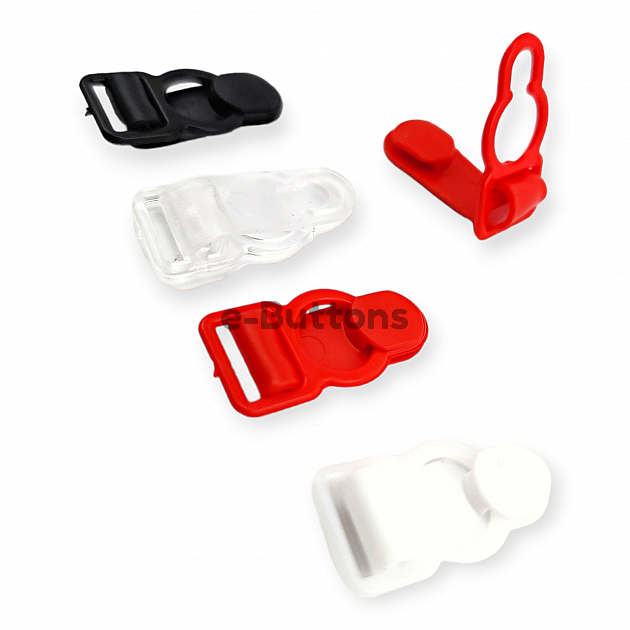 13 mm Garter Buckle Plastic BS0004