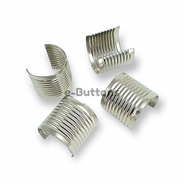 Width 18 mm Diameter 18 mm Cord End Metal Clamping  T0013B