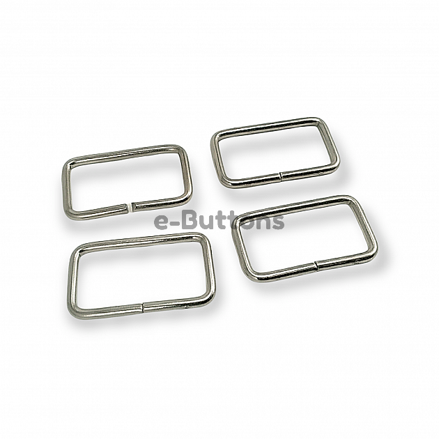 Adjusting Buckle  3 cm Frame Buckle Metal CT0002