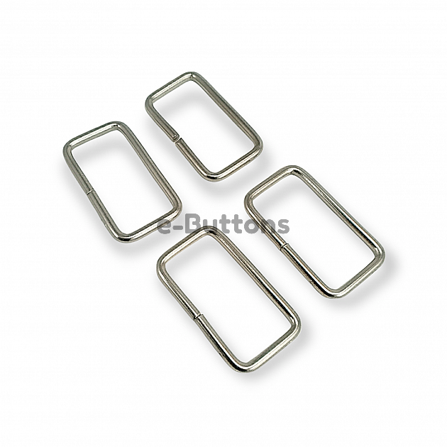 Adjusting Buckle  3 cm Frame Buckle Metal CT0002