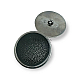 Coat and Jacket Button 34 mm 54 L Transparent Enamel Shank Button B 21