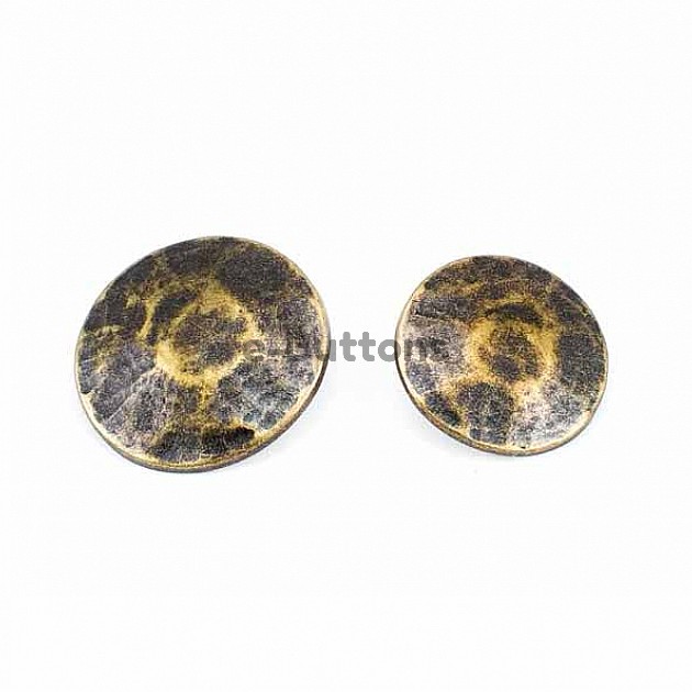 Crush Pattern Shank Button 27 mm - 44 L Coat and Trench Coat Button E 1043