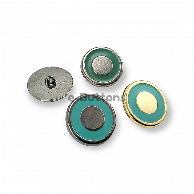 Button for Jackets and Coats 25 mm 40 L Enameled Shank Button E 1086