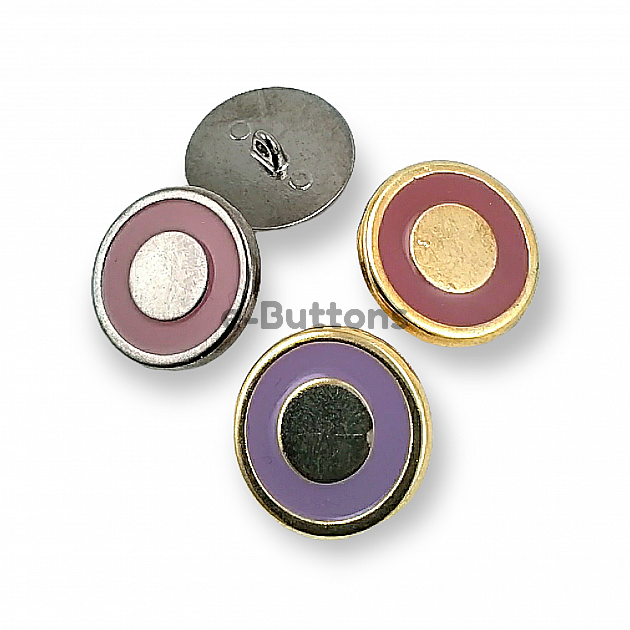 Button for Jackets and Coats 25 mm 40 L Enameled Shank Button E 1086