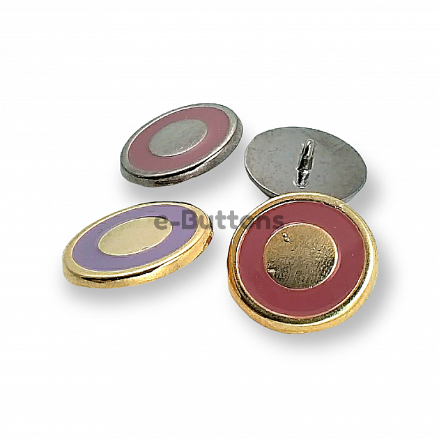 Button for Jackets and Coats 25 mm 40 L Enameled Shank Button E 1086