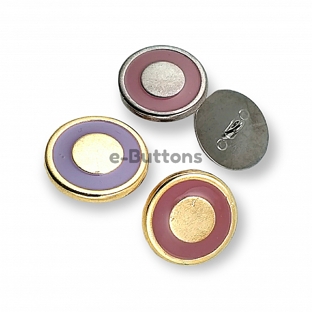 Button for Jackets and Coats 25 mm 40 L Enameled Shank Button E 1086