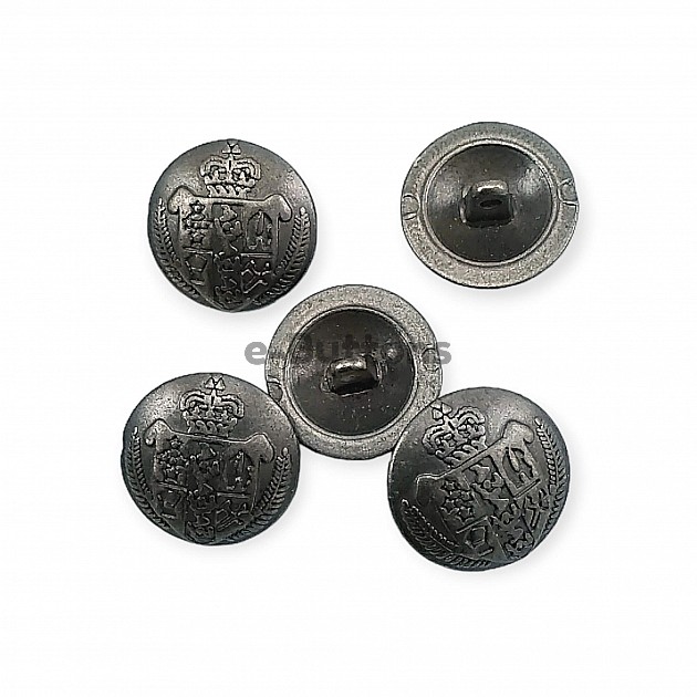 Shank  Button Medieval Patterned 20 mm - 34 L (E 1051 Larger) E 1268