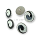 Transparent Enamel Shank Button 25 mm - 40 L Jacket and Coat Button E 1678