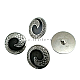 Transparent Enamel Shank Button 25 mm - 40 L Jacket and Coat Button E 1678