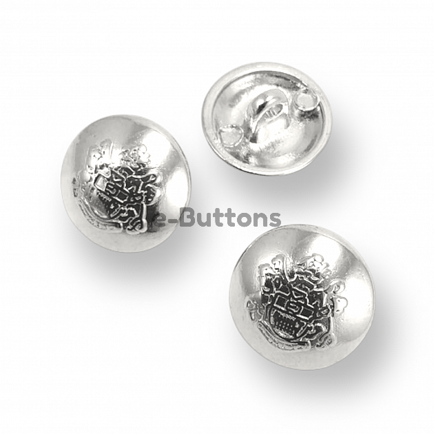 Blazer Jacket Button 17 mm - 28 L Emblem Patterned E 1874