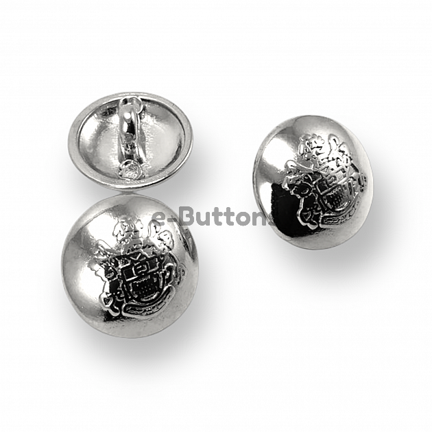 Blazer Jacket Button 17 mm - 28 L Emblem Patterned E 1874