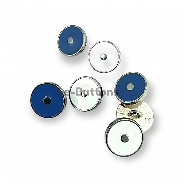 Enamel Blouse Button 15 mm - 24 L Dress Button E 2089