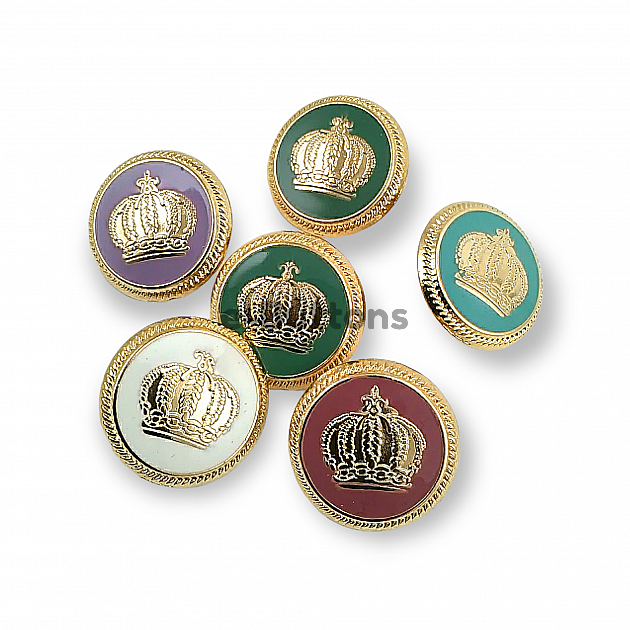 Enamel Shank Button - Jacket and Blazer Jacket Button 22,5 mm - 36 L E 559