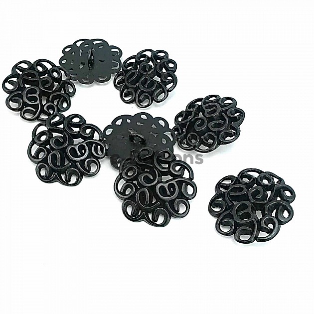 Decorative Patterned Coat Jackets Outdoor Wear Shank Buttons 25 mm - 43 L E 832