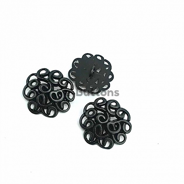 Decorative Patterned Coat Jackets Outdoor Wear Shank Buttons 25 mm - 43 L E 832