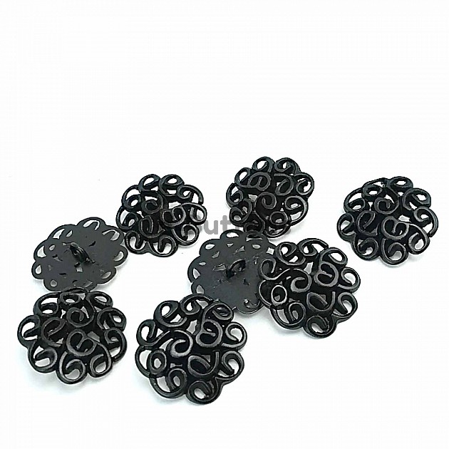 Decorative Patterned Coat Jackets Outdoor Wear Shank Buttons 25 mm - 43 L E 832