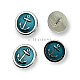 Blazer Jacket Enameled Button 20 mm - 32 L Ship Anchor Crest E 909 MN