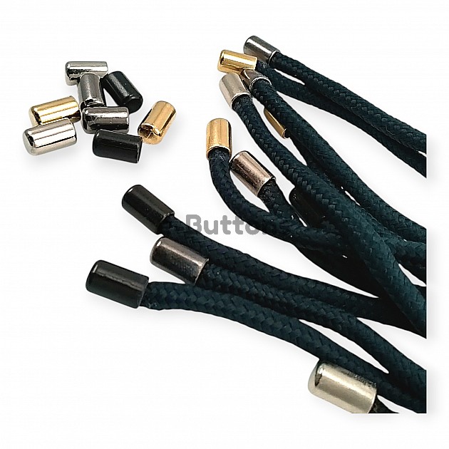 Cylinder Model 5.5 mm Cord Input Metal Cord End E 2049