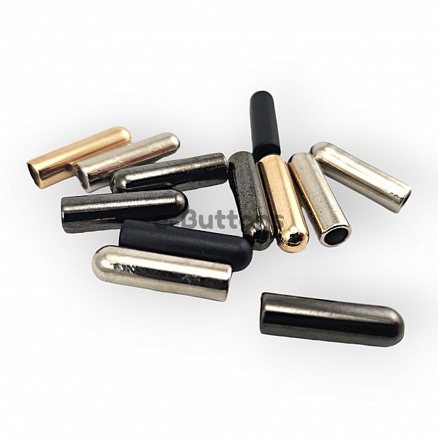 Metal Cord End 2 cm with 4.4 mm Opening E 2092