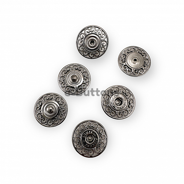 Sewing Snap Fasteners Button Motif Patterned 25 mm 40 L E 2229