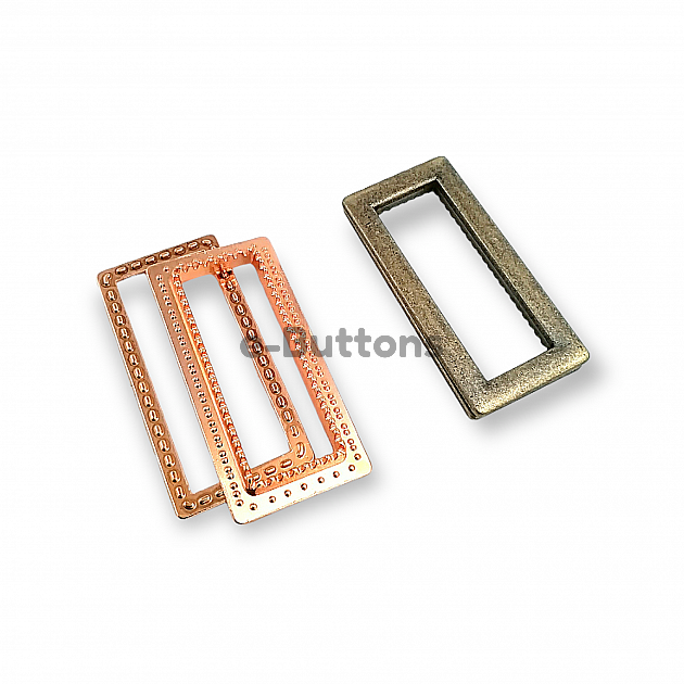 Metal Eyelet 40 x 20 mm Rectangular Shape E 1983