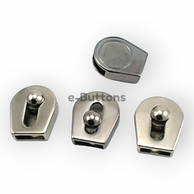 Metal Stopper Side Clamping - Bridge Single Hole 10x3.5 mm Hole Diameter E 2257